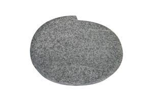 Grabplatte aus weißem Granit