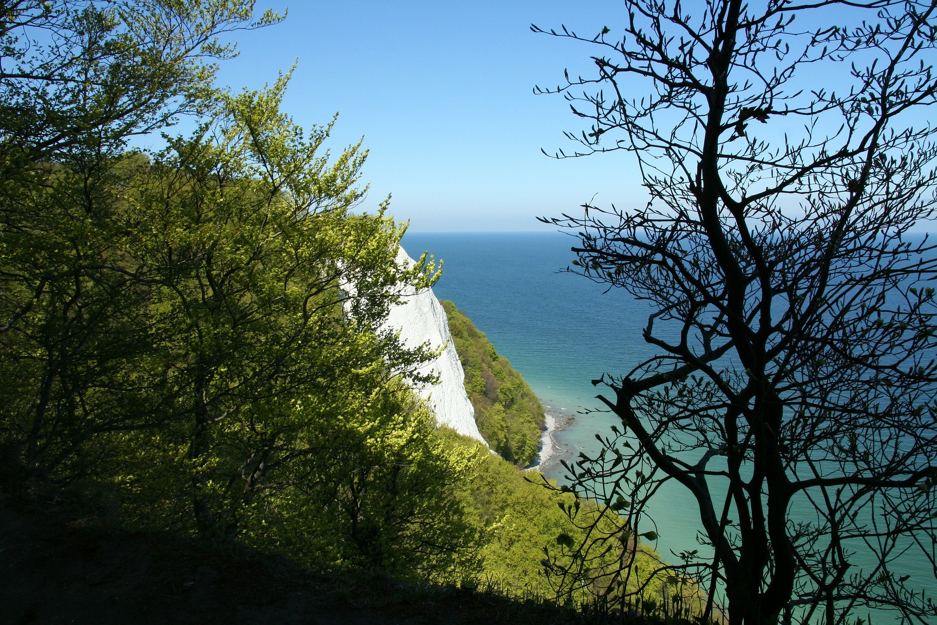 Seebestattung vor Rügen: Kreidefelsen Seebestattung vor Rügen: Kreidefelsen