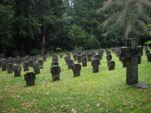 Waldfriedhof: Kriegsgräber