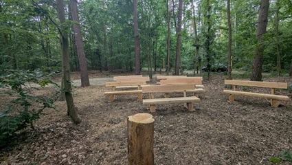 Andachtsplatz | Quelle: FriedWald Oberkrämer
