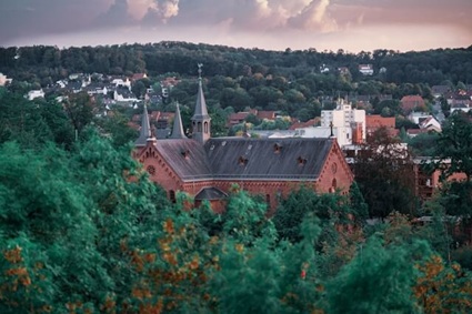 Blick auf Bielefeld im Sommer