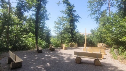 Andachtsplatz im FriedWald Starzach