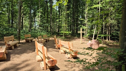 Andachtsplatz | Quelle: FriedWald Wiesenbach