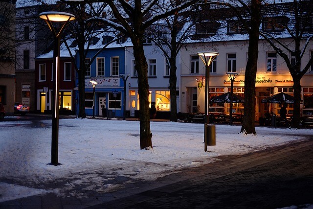 Krefeld im Winter