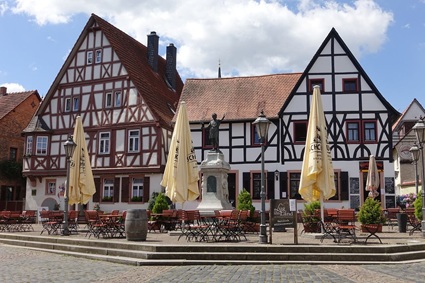 Fachwerkhäuser in Hanau-Steinheim